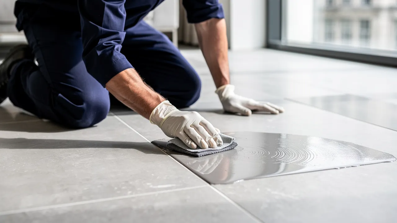Porcelain tile cleaning and sealing service in London