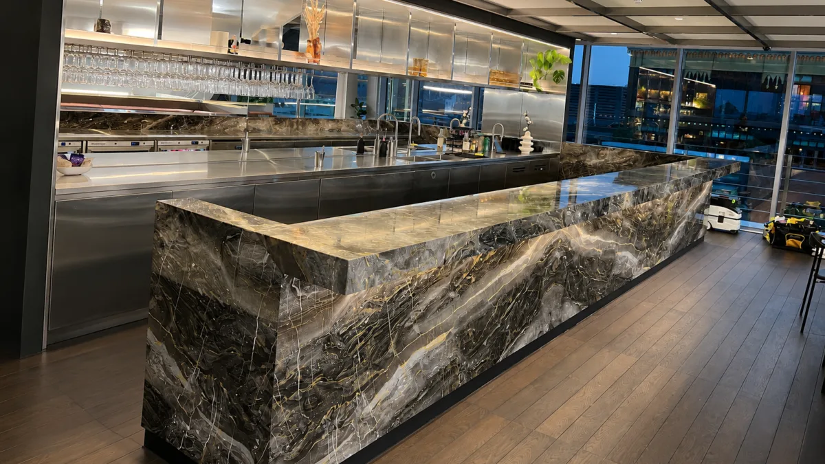 Marble surface polishing London