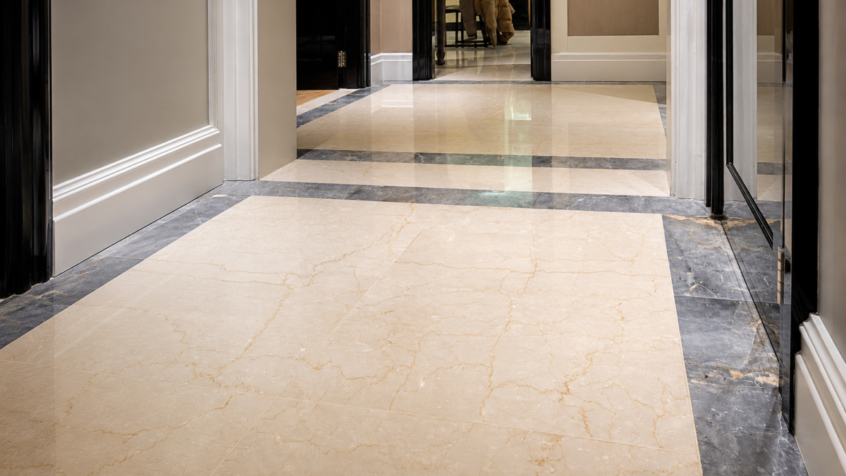 Luxury marble floor polishing London