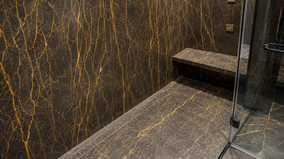 Marble shower floor cleaning London