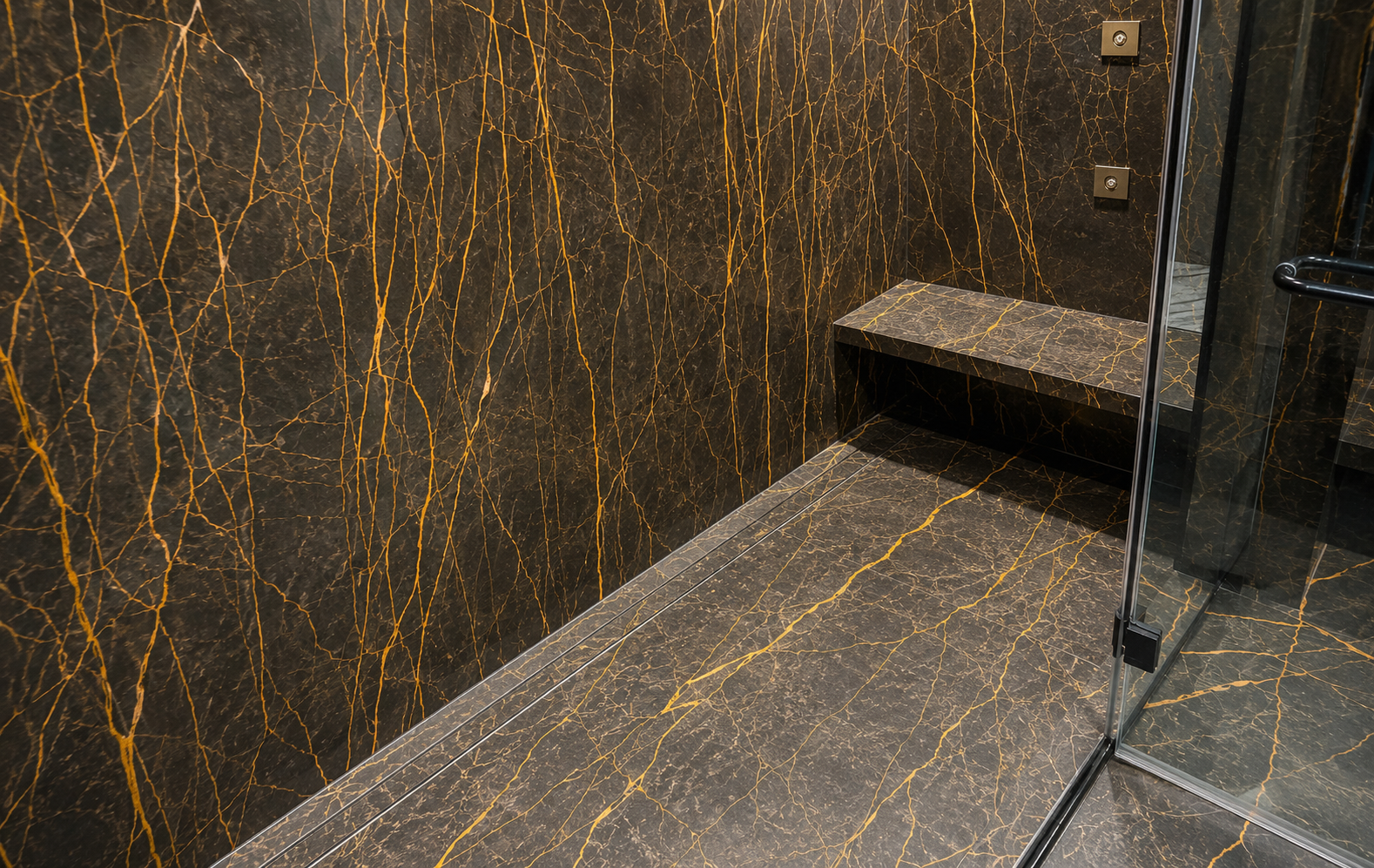 Marble Shower Floor Cleaning - FloorCare London