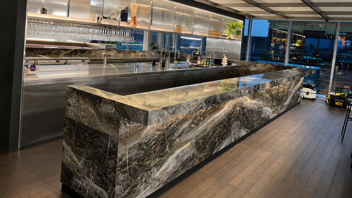 Marble surface polishing London
