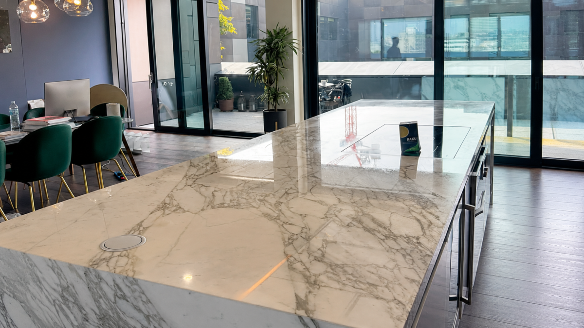 Marble worktop polishing London