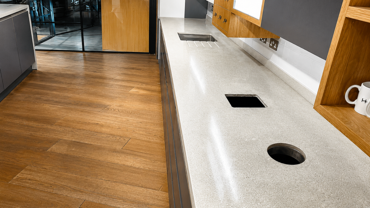 Quartz worktop restoration London